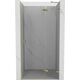 Mexen Lunar drzwi prysznicowe uchylne prawe 115 cm, transparent, złote - 834-115-000-50-00-P