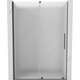 Mexen Velar drzwi prysznicowe rozsuwane 150 cm, szron, gun gray szczotkowany - 871-150-000-31-66