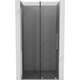 Mexen Velar drzwi prysznicowe rozsuwane 110 cm, grafit, chrom - 871-110-000-41-01