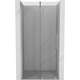 Mexen Velar drzwi prysznicowe rozsuwane 110 cm, transparent, nikiel szczotkowany - 871-110-000-01-97