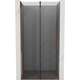 Mexen Velar drzwi prysznicowe rozsuwane 90 cm, grafit, różowe złoto - 871-090-000-41-60