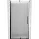 Mexen Velar drzwi prysznicowe rozsuwane 90 cm, szron, czarne - 871-090-000-31-70