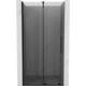 Mexen Velar drzwi prysznicowe rozsuwane 120 cm, grafit, czarne - 871-120-000-41-70