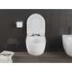 Mexen Carmen miska wc Rimless Tornado z deską wolnoopadającą slim, duroplast, biała połysk - 30880100T, 4 image