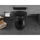 Mexen Lena miska wc Rimless Tornado z deską wolnoopadającą slim, duroplast, czarna mat - 30221085T, 5 image