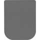 Mexen Teo deska wolnoopadająca slim, duroplast, szara ciemna mat - 39840071, 3 image