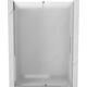 Mexen Velar drzwi prysznicowe rozsuwane 130 cm, szron, chrom - 871-130-000-31-01