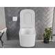 Mexen Vivo miska wc Rimless Tornado z deską wolnoopadającą slim, duroplast, biała połysk - 30610200T, 4 image