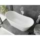 Mexen Montana wanna wolnostojąca 170 x 80 cm, biała, przelew biały - 52011708000-20, 3 image
