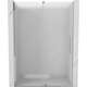 Mexen Velar drzwi prysznicowe rozsuwane 150 cm, szron, chrom - 871-150-000-31-01