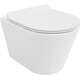 Mexen Rico miska wc Rimless Tornado z deską wolnoopadającą slim, duroplast, biała połysk - 30720100T