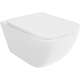 Mexen Timo miska wc Rimless Tornado z deską wolnoopadającą slim, duroplast, biała połysk - 30650200T
