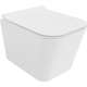 Mexen Teo miska wc Rimless Tornado z deską wolnoopadającą slim, duroplast, biała połysk - 30850700T