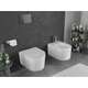 Mexen Sofia miska wc Rimless Tornado z deską wolnoopadającą slim, duroplast, biała połysk - 30540300T, 2 image