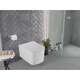 Mexen Vivo miska wc Rimless Tornado z deską wolnoopadającą slim, duroplast, biała połysk - 30610200T, 2 image
