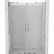 Mexen Velar L Duo drzwi prysznicowe rozsuwane 150 cm, szron, chrom - 871-150-003-32-01