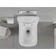 Mexen Riva miska wc Rimless Tornado z deską wolnoopadającą slim, duroplast, biała połysk - 30630200T, 5 image