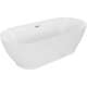 Mexen Roxy wanna wolnostojąca 180 x 85 cm, biała, przelew chrom - 51201808500-01