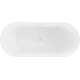 Mexen Flavia wanna wolnostojąca 170 x 75 cm, biała, przelew biały - 54031708000-20, 5 image