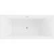 Mexen Vigo wanna wolnostojąca 178,5 x 80 cm, biała, przelew chrom - 51251788000-01, 5 image