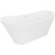 Mexen Dora wanna wolnostojąca 160 x 75 cm, biała, przelew biały - 52071607500-20