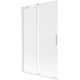 Mexen Velar parawan nawannowy 2-skrzydłowy rozsuwany 110 x 150 cm, szron, biały - 896-110-000-31-20
