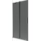 Mexen Velar parawan nawannowy 2-skrzydłowy rozsuwany 95 x 150 cm, grafit, gun gray szczotkowany - 896-095-000-41-66