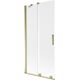 Mexen Velar parawan nawannowy 2-skrzydłowy rozsuwany 95 x 150 cm, szron, złoty - 896-095-000-31-50
