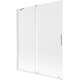 Mexen Velar parawan nawannowy 2-skrzydłowy rozsuwany 140 x 150 cm, szron, biały - 896-140-000-31-20