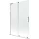 Mexen Velar L parawan nawannowy 2-skrzydłowy rozsuwany 120 x 150 cm, transparent, chrom - 896-120-003-01-01