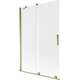 Mexen Velar parawan nawannowy 2-skrzydłowy rozsuwany 120 x 150 cm, szron, złoty - 896-120-000-31-50