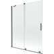 Mexen Velar parawan nawannowy 2-skrzydłowy rozsuwany 140 x 150 cm, transparent, gun metal - 896-140-000-01-95