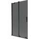 Mexen Velar parawan nawannowy 2-skrzydłowy rozsuwany 100 x 150 cm, grafit, czarny - 896-100-000-41-70