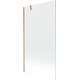 Mexen Next parawan nawannowy 1-skrzydłowy 100 x 150 cm, transparent, miedź szczotkowana - 895-100-000-00-00-65