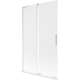 Mexen Velar L parawan nawannowy 2-skrzydłowy rozsuwany 110 x 150 cm, szron, biały - 896-110-003-31-20