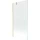 Mexen Next parawan nawannowy 1-skrzydłowy 90 x 150 cm, transparent, złoty szczotkowany - 895-090-000-00-00-55