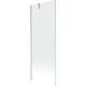 Mexen Next parawan nawannowy 1-skrzydłowy 70 x 150 cm, transparent, nikiel szczotkowany - 895-070-000-00-00-97
