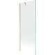 Mexen Next parawan nawannowy 1-skrzydłowy 70 x 150 cm, transparent, złoty szczotkowany - 895-070-000-00-00-55