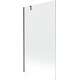Mexen Next parawan nawannowy 1-skrzydłowy 100 x 150 cm, transparent, gun gray szczotkowany - 895-100-000-00-00-66