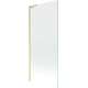 Mexen Next L parawan nawannowy 1-skrzydłowy 80 x 150 cm, transparent, złoty szczotkowany - 895-080-000-03-00-55