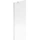 Mexen Next parawan nawannowy 1-skrzydłowy 70 x 150 cm, prążki, nikiel szczotkowany - 895-070-000-00-09-97