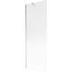 Mexen Next parawan nawannowy 1-skrzydłowy 70 x 150 cm, prążki, chrom - 895-070-000-00-09-01