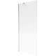Mexen Next parawan nawannowy 1-skrzydłowy 80 x 150 cm, prążki, chrom - 895-080-000-00-09-01