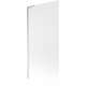 Mexen Next L parawan nawannowy 1-skrzydłowy 90 x 150 cm, szron, chrom - 895-090-000-03-30-01
