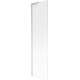Mexen Next L parawan nawannowy 1-skrzydłowy 50 x 150 cm, prążki, nikiel szczotkowany - 895-050-000-03-09-97