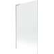 Mexen Next L parawan nawannowy 1-skrzydłowy 100 x 150 cm, transparent, nikiel szczotkowany - 895-100-000-03-00-97