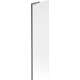 Mexen Next L parawan nawannowy 1-skrzydłowy 50 x 150 cm, szron, gun gray szczotkowany - 895-050-000-03-30-66