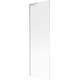 Mexen Next L parawan nawannowy 1-skrzydłowy 60 x 150 cm, prążki, nikiel szczotkowany - 895-060-000-03-09-97