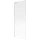 Mexen Next L parawan nawannowy 1-skrzydłowy 70 x 150 cm, prążki, biały - 895-070-000-03-09-20