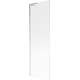 Mexen Next L parawan nawannowy 1-skrzydłowy 60 x 150 cm, prążki, chrom - 895-060-000-03-09-01